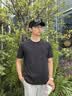 真維斯男士短袖t恤薄款運動健身速干上衣男大碼山系戶外冰絲涼感體恤衫 黑色(純色) L (175)(收藏加購優先發) 曬單實拍圖