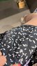 浪莎雪紡高腰港味魚尾裙ins超火半身裙女2026夏季新款中長(zhǎng)款百搭a字裙 黑色碎花裙 抗皺不抽絲精選好品 XL 105-120 曬單實(shí)拍圖