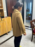 羅蒙（ROMON）媽媽裝外套洋氣喜婆婆婚宴裝2024新款中老年女裝秋冬紅色毛呢大衣 AQYZ69UQl 紅色（上衣） L （推薦115斤以下） 曬單實(shí)拍圖