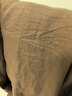 MUJI 女式 漢麻 水洗 無(wú)袖連衣裙 女裝裙子長(zhǎng)裙26年夏季 BC2R3A6S 深咖啡色 M (160/84A) 曬單實(shí)拍圖