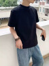 Shelley Jonescleanfit解構長袖t恤男春秋boxy潮牌美式重磅內搭打底衫衛衣上衣 黑色 拼接剪裁層次感 XL 身高175-180cm體重140-155斤 曬單實拍圖