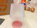 九土手工磨砂糖果色高腳玻璃杯簡(jiǎn)約創(chuàng  )意復古紅酒杯果汁杯白蘭地酒杯子 粉色【款式一】 曬單實(shí)拍圖