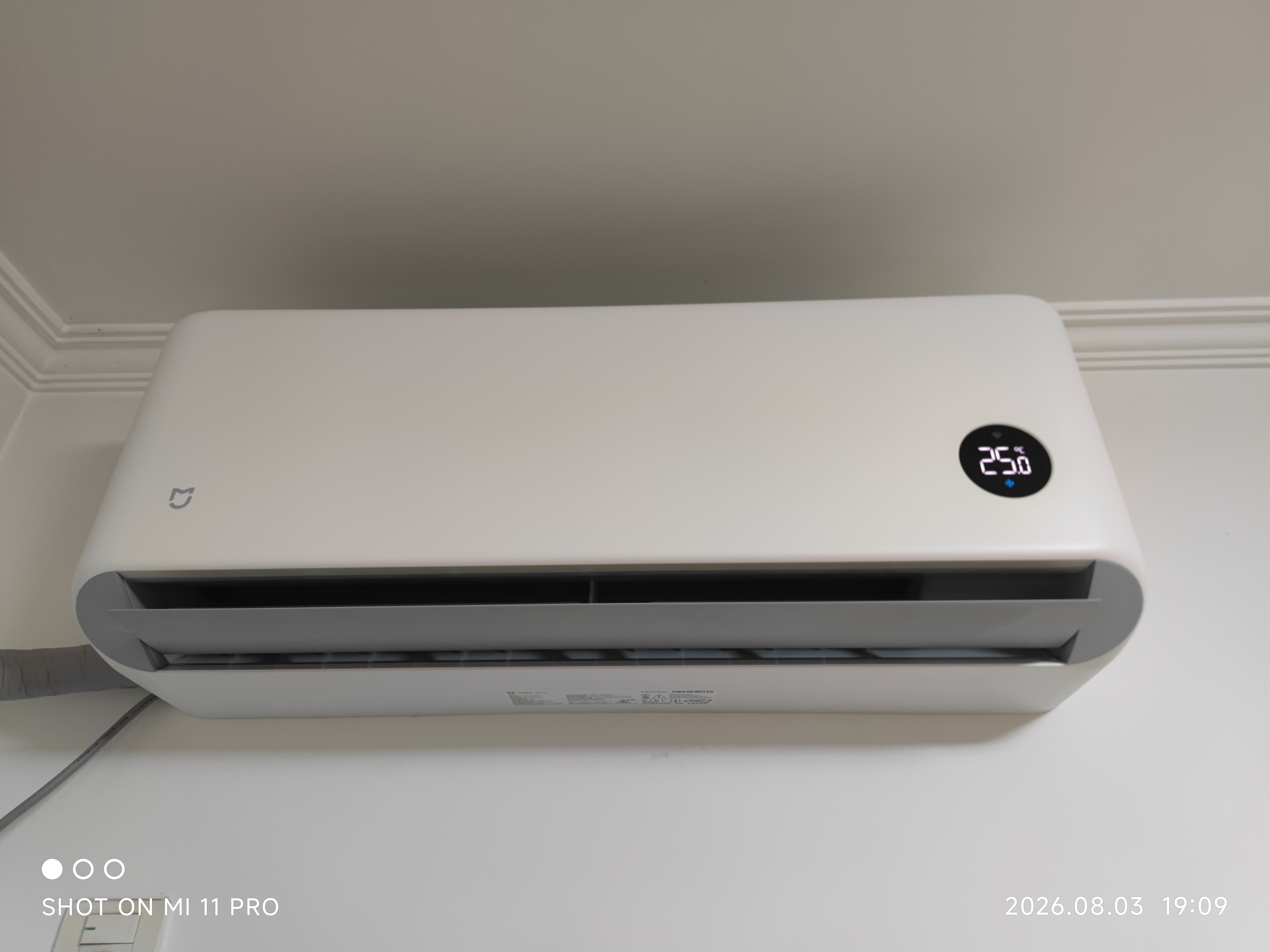 小米空調 巨省電Pro 1.5匹掛機 一級能效 外機雙排純銅管 35GW-PG15/V1A1【整機十年免費包修】 曬單實拍圖