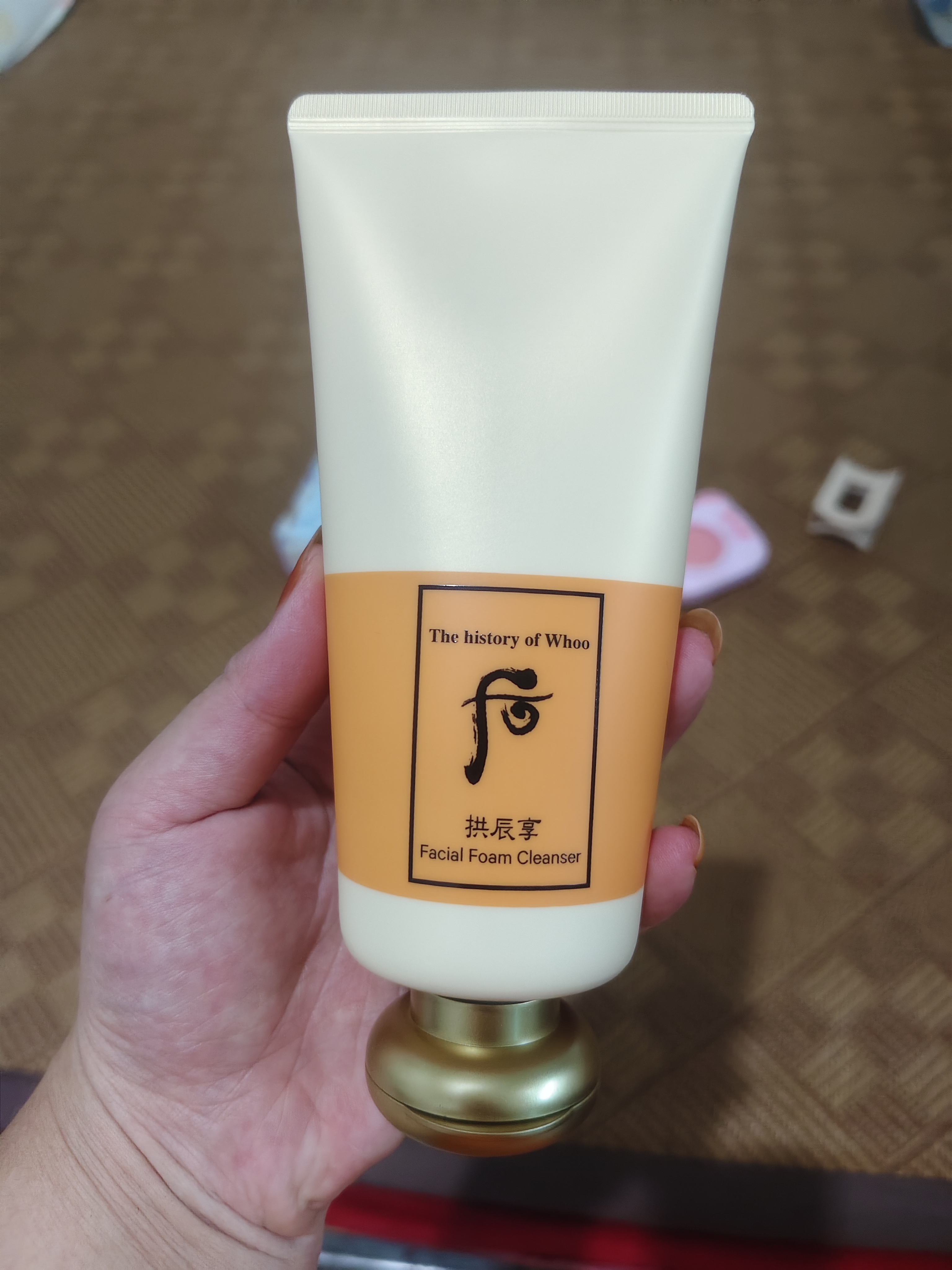 后（The history of Whoo）Whoo后拱辰享洗面奶深層清潔綿密男女士天氣丹潔面正品官方旗艦店 拱辰享洗面奶180ml【老版】 曬單實拍圖