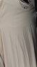 杰克·瓊斯（JACK&JONES）26年男裝新款【涼感】短袖T恤男士簡約純色透氣打底耐洗半袖 A06本白色 常規(guī) M （175） 曬單實拍圖