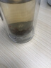 水宜生雙層玻璃杯純鈦水杯高檔泡茶杯男士帶蓋鈦杯抑菌男款水晶玻璃杯 【鈦晶藍】小號+禮盒320ml 曬單實拍圖