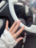 歐詩邁（OSHIMAI）999足銀純銀七粒米戒指男女款中式復古小眾獨特招財平安寓意指環 999足銀七粒米戒指-納福銀【品質禮盒刻字版】 曬單實拍圖