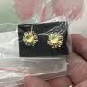 周大生X十二花神聯名黃金太陽花耳釘足金熾陽虹光七夕情人節禮物送女友 【熾陽虹光】黃金耳釘 約2.30g【實際克重以發貨為準，多退少補】 曬單實拍圖