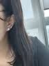 夢金園銀耳釘S925銀經典四爪六爪鋯石耳釘養耳棒男女款生日禮物 曬單實拍圖