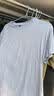 凡客誠品（VANCL）短袖男夏季男士t恤純棉圓領(lǐng)寬松大碼基礎(chǔ)純色半袖體恤 白色 L 曬單實拍圖