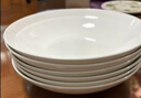 京東京造碗 飯碗湯碗面碗陶瓷家用微波爐景德鎮餐具 奶油華夫4.5英寸碗*6 曬單實拍圖