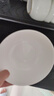 浩雅高溫釉下彩景德鎮(zhèn)陶瓷餐具面碗湯碗大號飯碗簡約純白6英寸4個裝 曬單實拍圖