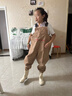 神鯊卡其色女士成人下水褲涉水褲連體半身涉水服帶雨鞋防水雨褲趕海服 曬單實(shí)拍圖