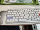 宏碁（acer）雙模鍵鼠套裝OKW131/OKR280充電無線藍牙辦公鍵盤鼠標套裝剪刀腳電腦手機平板ipad通用輕薄便攜 銀 曬單實拍圖