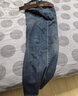 Lee【張凌赫代言】26早秋新品Barrel彎刀牛仔褲中藍色男女同款休閑潮 深藍色 L 曬單實拍圖