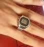 卡西歐（CASIO）50周年紀念款 限定戒指手表禮盒 液晶顯示LED照明【七夕禮物】 CRW-001-1PR 【戒指手表禮盒】 曬單實拍圖