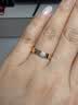 卡地亞（Cartier）戒指男女同款 結婚婚戒對戒?？S機 一顆大鉆18K玫瑰金 N4773700 0.30ct 56碼 曬單實拍圖