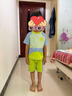 Kocotreekk樹兒童泳衣防曬泳衣寶寶分體短袖幼兒游泳衣 曬單實拍圖