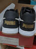 彪馬（PUMA）板鞋男鞋女鞋 夏季新款運動鞋Caven系列輕便潮流跑步低幫休閑鞋 【主推款】394666-01/黑色-金色 40 255 曬單實拍圖