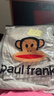 大嘴猴（paul frank）冰絲褲子男士夏季速干休閑褲男闊腿工裝褲運動男褲 銀杏色 XL 曬單實拍圖