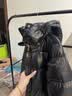 喜馬拉雅冰雪鵝云塑60鵝絨服700蓬90絨輕盈收腰塑性修身保暖女款面包服 星塵黑 700蓬90絨 M 充絨量189g 曬單實拍圖