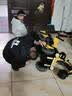 倍貝樂兒童電動車挖掘機可坐人2-3-6-9歲雙人挖機可坐大人挖土機工程車 高配款【雙驅12V大電+手機藍牙+六輪雙座可坐大人】 1-5-8歲男孩小孩寶寶雙人遙控挖機/六一兒童節禮物 曬單實拍圖