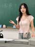 AKGAT【 中公名師推薦 | 超大音量】小蜜蜂擴音器教師專用無線領夾麥講解員戶外喇叭喊話器便攜式大功率 【超大音量 | 磁吸充電】柔霧米雙麥版 曬單實拍圖