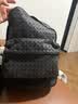 三宅一生（ISSEY MIYAKE）Daypack大容量雙肩包 男女同款背包 啞光菱格書(shū)包 經(jīng)典格子包 黑色BB04-AG031-16 曬單實(shí)拍圖