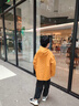 G.duck小黃鴨童裝兒童沖鋒衣三合一可拆卸男女童外套春秋季防風保暖夾克 黃外套加內膽 120 （建議身高110cm  6-7歲）cm 曬單實拍圖
