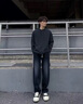 Dickies美式高端潮流純棉長袖T恤春秋季男士痞帥寬松休閑運動打底衫上衣 深灰色 常規 【商場同款】 XL 曬單實拍圖