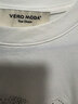 VEROMODA T恤2026春季新款含棉圓領蝴蝶結蕾絲釘珠水鉆寬松上衣326202002 曬單實拍圖