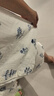 古今（GUJIN）輕薄棉紗100%棉純棉短袖透氣睡衣女夏季家居服可外穿大碼套裝XL 曬單實拍圖