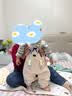 G.duck小黃鴨童裝嬰兒秋季衣服長袖新生兒外出服超萌寶寶背帶褲秋裝爬服 卡其色套裝 73cm 尺碼7-9個月(建議13-18斤) 曬單實拍圖