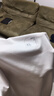 京東京造200S/2 雙股紗男士t恤短袖男夏季液氨抗皺高端t恤七夕禮物 白2XL 曬單實(shí)拍圖