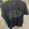 蓋璞Gap男女裝早秋純棉印花logo短袖T恤美式725617 黑色 L (175/96A) 亞洲尺碼 曬單實拍圖