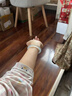 牡丹翠【瓊姿映月】玉手鐲女年輕款石英巖淺藍水真玉鐲子首飾正品(處理) “瓊姿映月”玉手鐲 58mm-59mm「25歲之禮-錦瑟年華」 曬單實拍圖