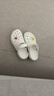 卡駱馳（CROCS）新款厚底云朵洞洞鞋送女友禮物206750 白色   36-37 曬單實(shí)拍圖