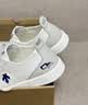 迪桑特（DESCENTE）【新色上市】CHRON PACER CVS男女復古薄底帆布鞋 D6231LSN21-男子-WT-白色 41 曬單實拍圖