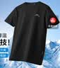 HLA海瀾之家短袖T恤男吸濕速干簡約圓領短袖男夏季HNTBW2J091A 曬單實拍圖