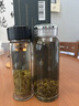 恩爾美（nRMEi）玻璃杯大容量泡茶杯茶水分離男士高硼硅加厚耐高溫便攜辦公水杯子 【防燙杯套+皮圈+茶隔】 600ml 曬單實拍圖