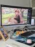 天殊32英寸4K160HZ電腦顯示器Fast HVA曲面屏HDMI2.1滿血游戲PS5/VRR屏幕快速屏1ms響應升降內置音響 T11升降滿血版白色-32英寸4K160HZ大曲 曬單實拍圖