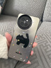 靈配適用小米Civi4Pro 手機殼鈴鐺黑貓新款磨砂防摔可愛酷潮簡約小清新大孔硬殼軟邊男女款 小米Civi4Pro【鈴鐺貓咪-彩銀黑】 曬單實拍圖