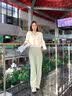 名創(chuàng)優(yōu)品（MINISO）短款衛(wèi)衣外套女春秋季2026新款拉鏈連帽開(kāi)衫女士休閑百搭韓系上衣 曬單實(shí)拍圖