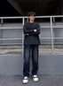 Dickies美式高端潮流純棉長袖T恤春秋季男士痞帥寬松休閑運動打底衫上衣 深灰色 常規 【商場同款】 XL 曬單實拍圖