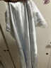 古今（GUJIN）蕾絲冰絲夏季冰絲吊帶甜美睡裙高級睡衣家居服仿真絲帶胸墊純欲L 曬單實拍圖