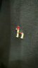 HAZZYS【液氨工藝】哈吉斯男裝 26新款夏季休閑圓領(lǐng)短袖T恤男 黑色BK XL （180/100A 50） 曬單實拍圖