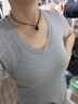 黛菲曼黑曜石珠項鏈女設(shè)計感小眾鎖骨鏈女夏季水晶吊墜頸鏈 【黑曜石/14mm】可調(diào)節(jié) 曬單實拍圖