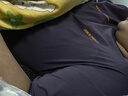nasawassup7A抗菌短袖t恤男夏季新款寬松加肥加大碼男裝胖子運動圓領半袖 黑色 5XL 【建議220-240斤】 曬單實拍圖