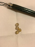 彩荷6A級巴西金發(fā)晶散珠 鈦晶圓珠飾品佛珠多寶配珠 4A級絲少 直徑8mm一顆 曬單實(shí)拍圖