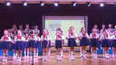 蓓然美六一兒童演出服套裝男女童幼兒園小學(xué)生背帶褲表演大合唱演出服 男童（襯衣+藏青色短褲+背帶） 120碼（身高115-125cm） 曬單實(shí)拍圖